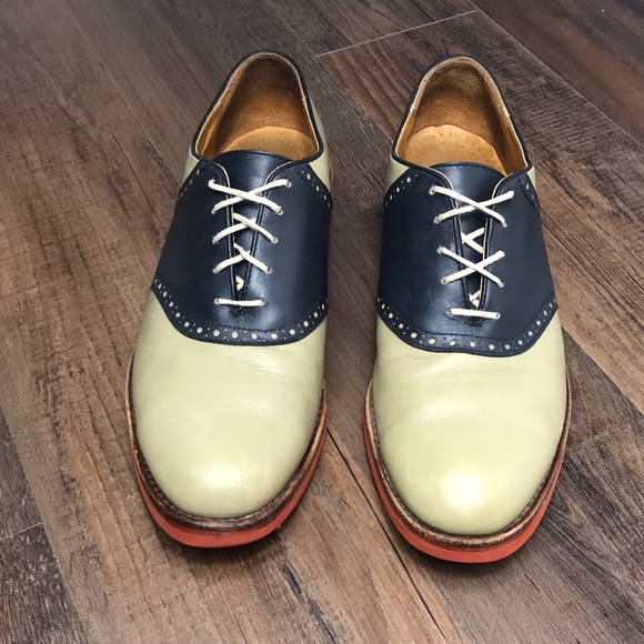 Cole Haan Other - Cole Haan Tan/Black Oxford Shoes Size 9.5